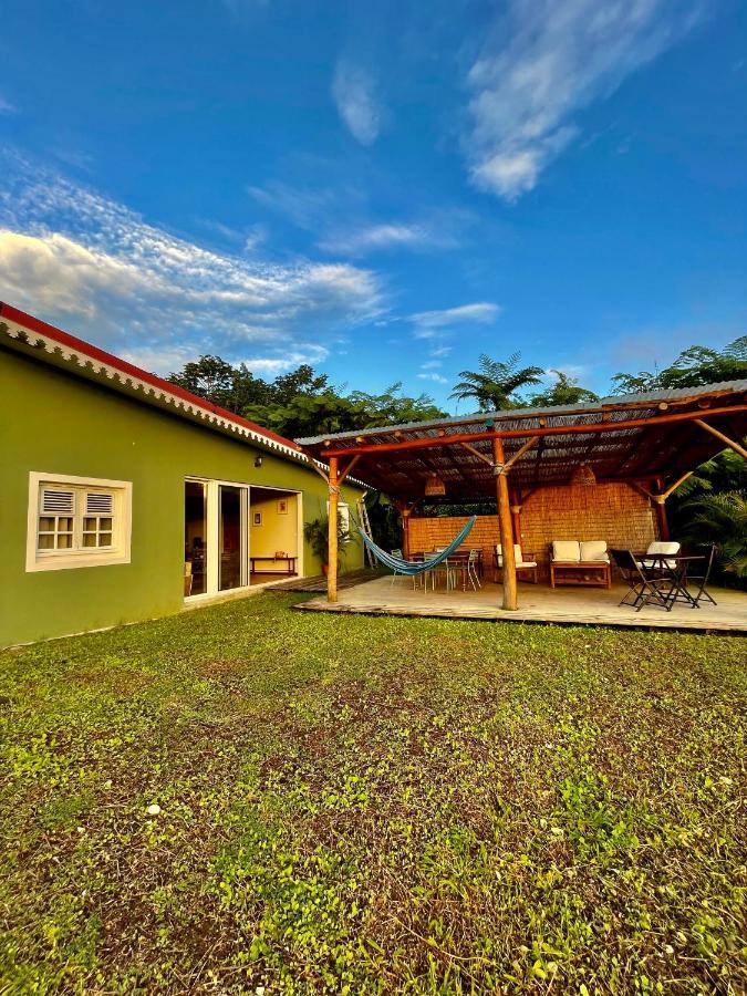 Chambre Et Sdb Privative Ylang Ylang Vue Mont Pelee Dans Maison Partagee Le Morne-Rouge Экстерьер фото